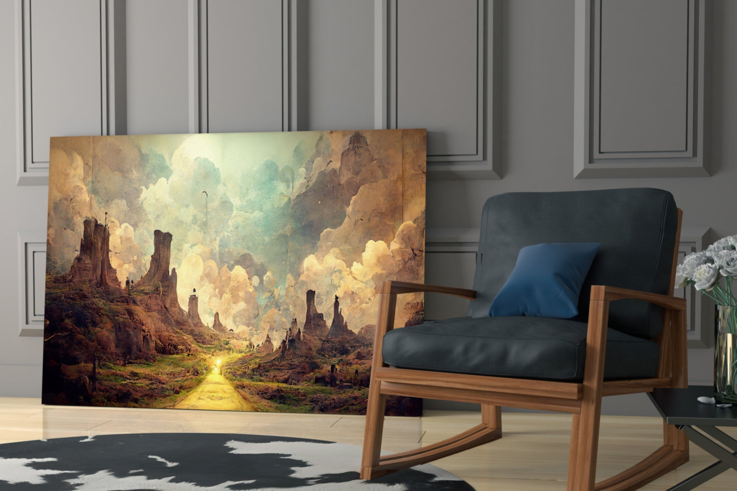 Road to the End Glass Art || Designer Collection
