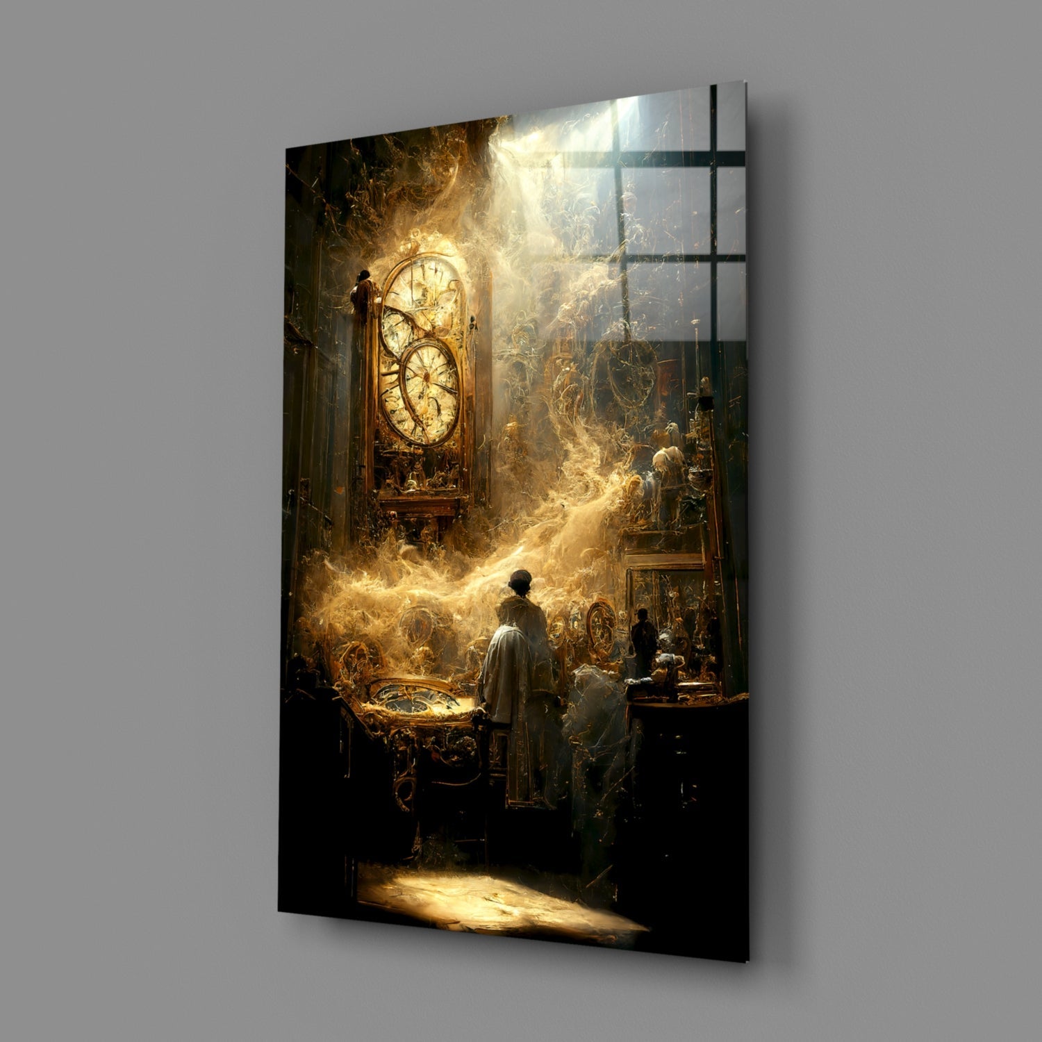 Time Flow Glass Art || Designer Collection