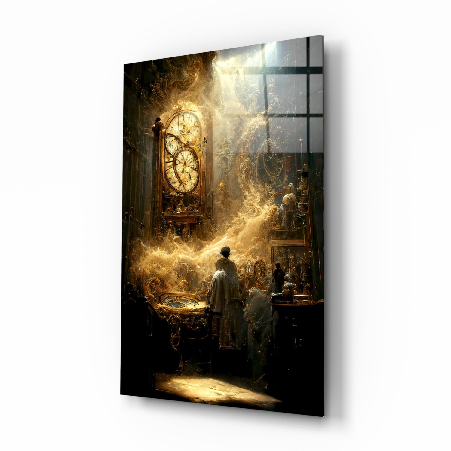 Time Flow Glass Art || Designer Collection