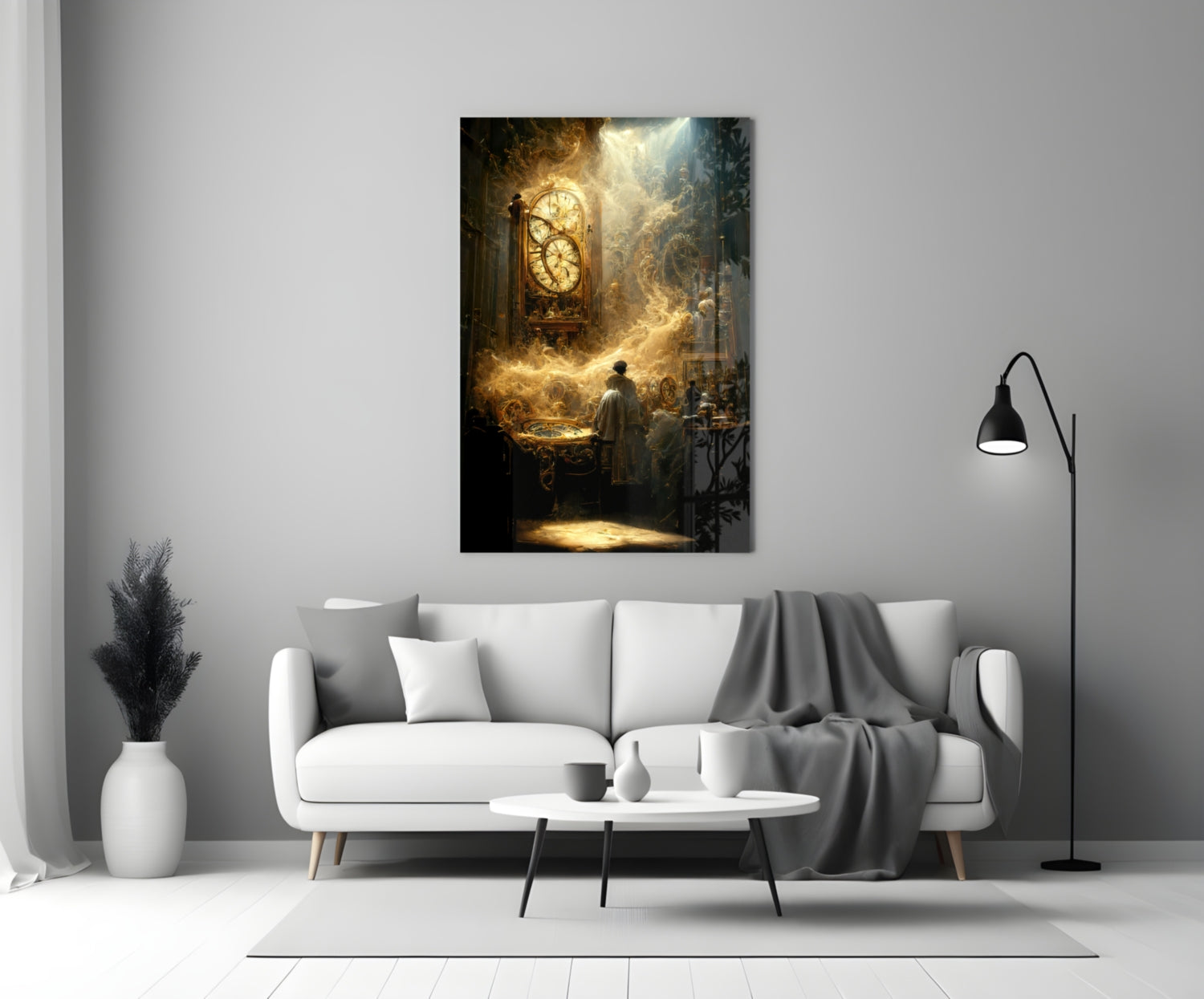Time Flow Glass Art || Designer Collection