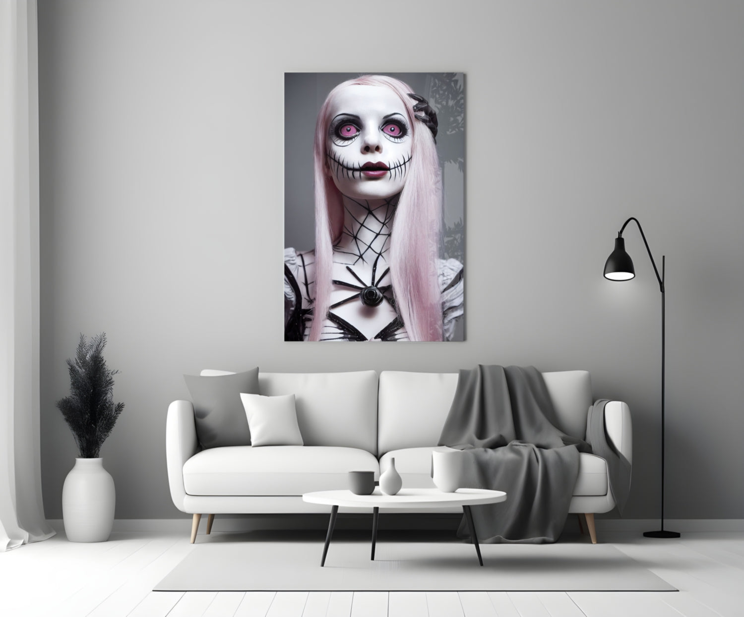 The Puppet Glass Wall Art || Designer Collection