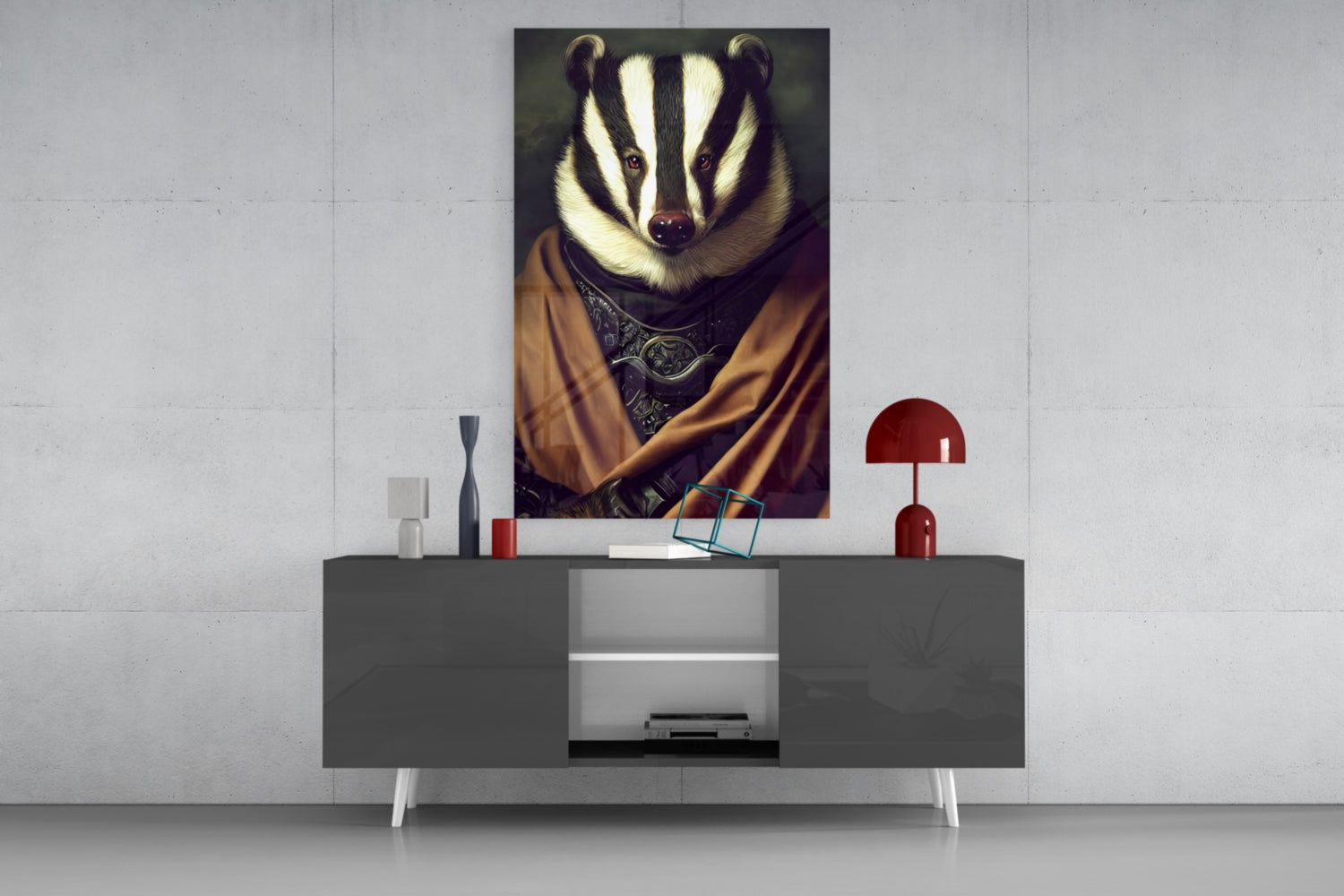 Badger Glass Wall Art