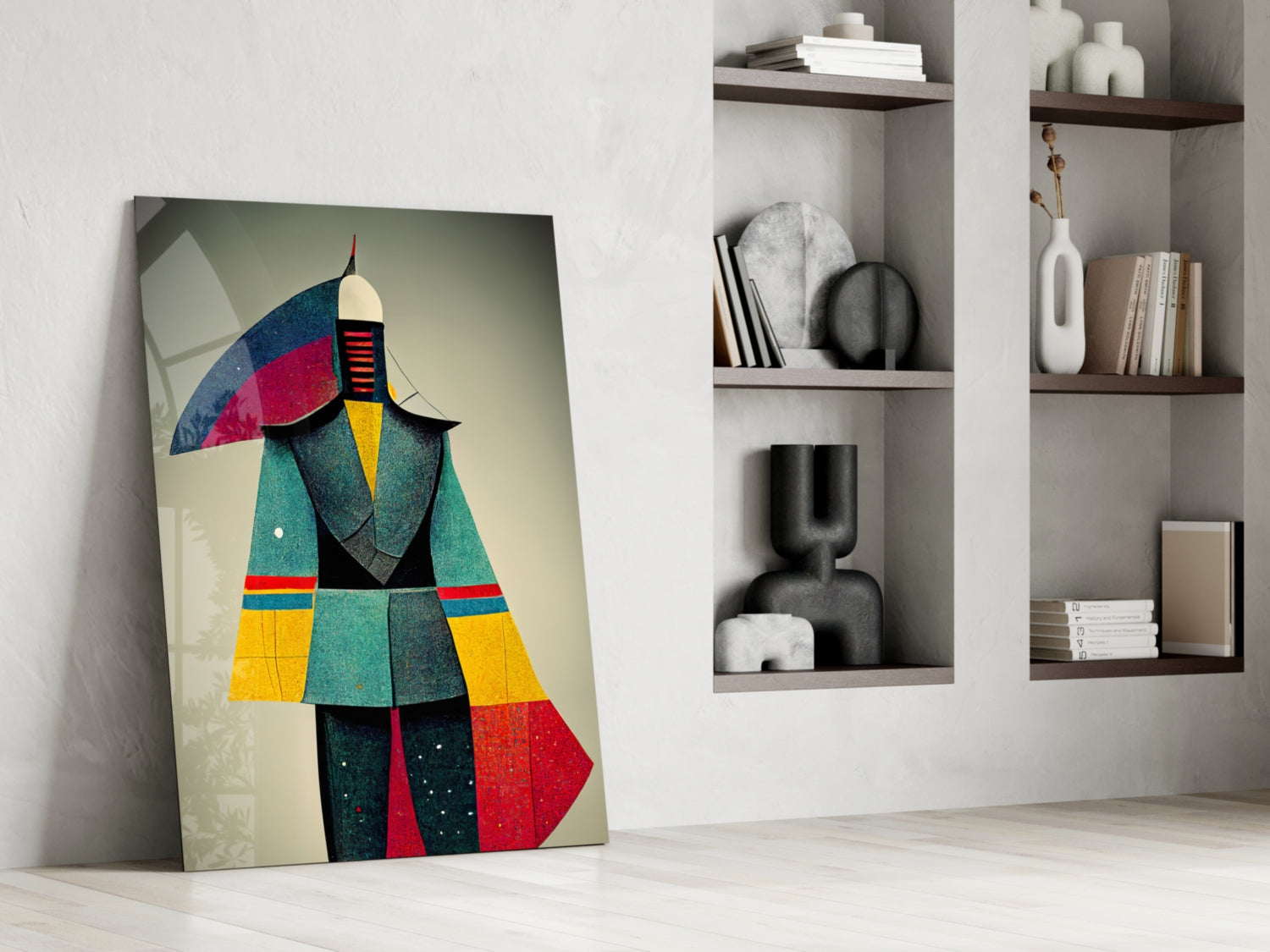 Colored Man Glass Art || Designers Collection