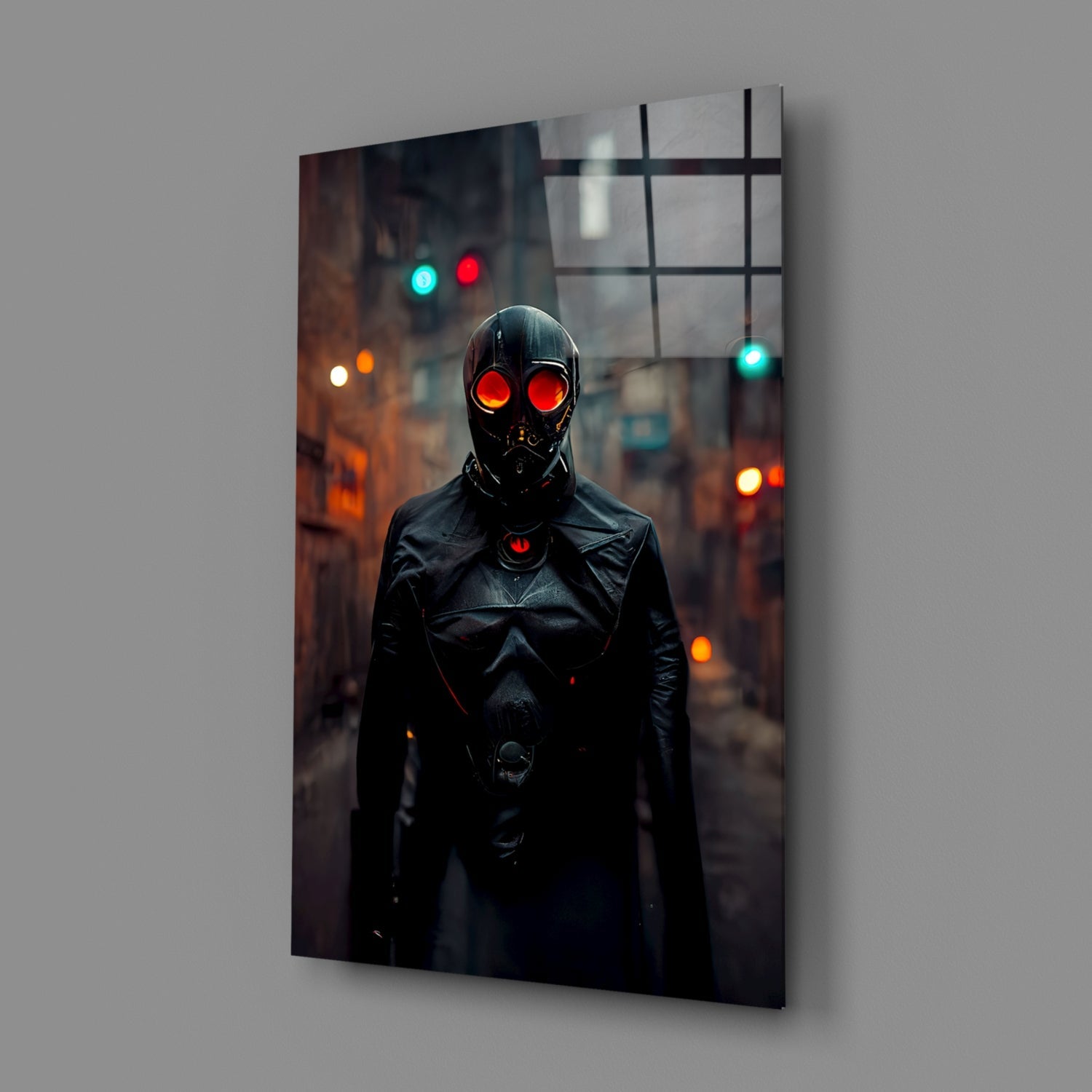 Black Rage Glass Art || Designer Collection