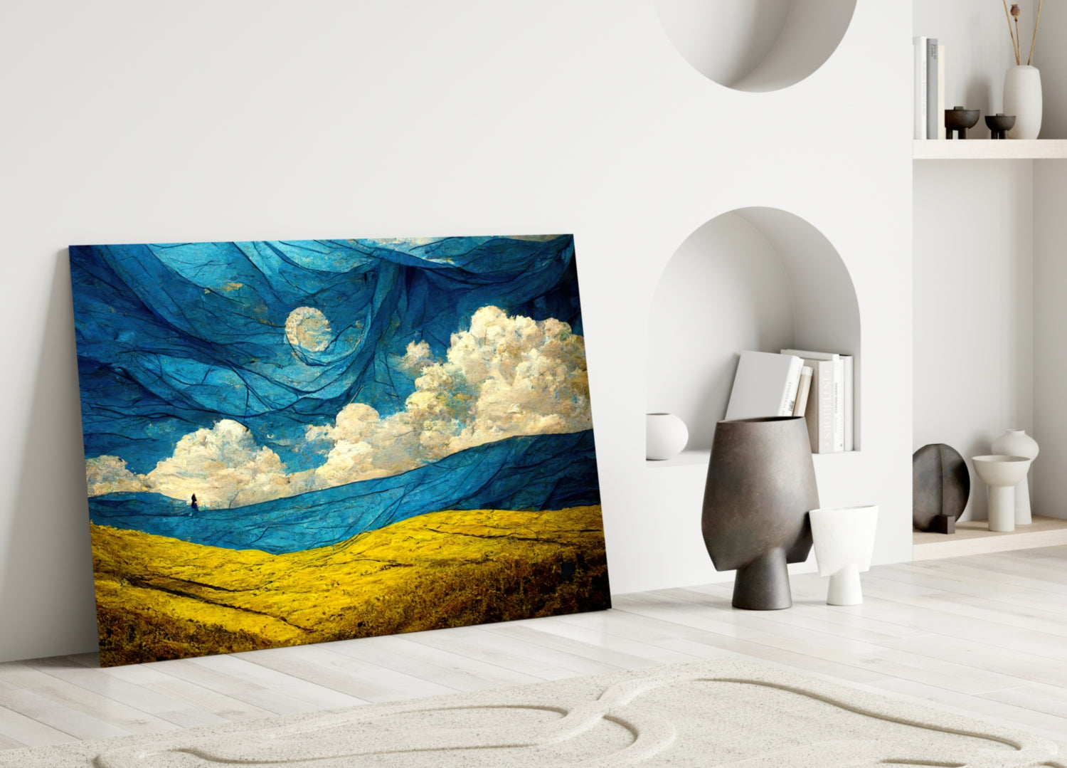 Dancing Sky Glass Art || Designers Collection
