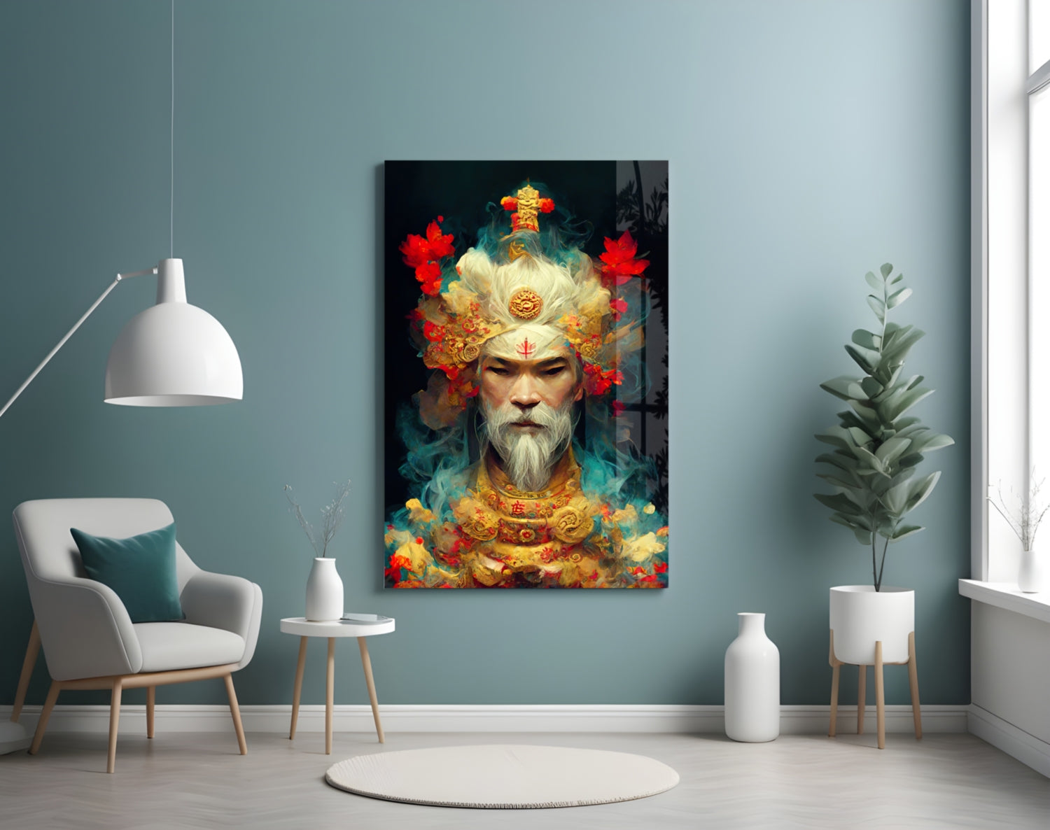 Ruler of the New Age Glass Art || Designer Collection