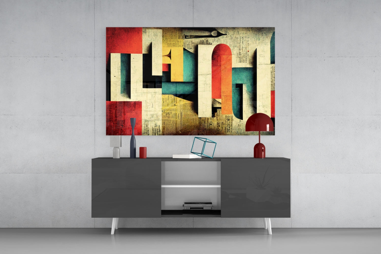Language Glass Art || Designer Collection