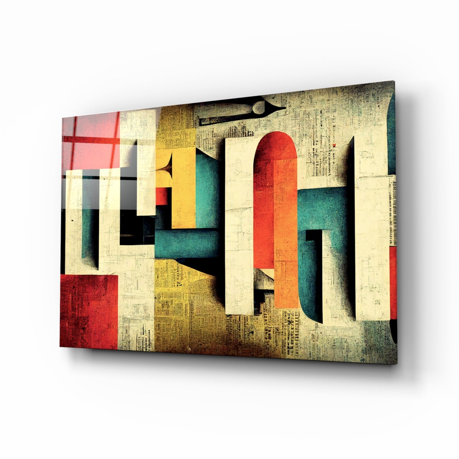 Language Glass Art || Designer Collection
