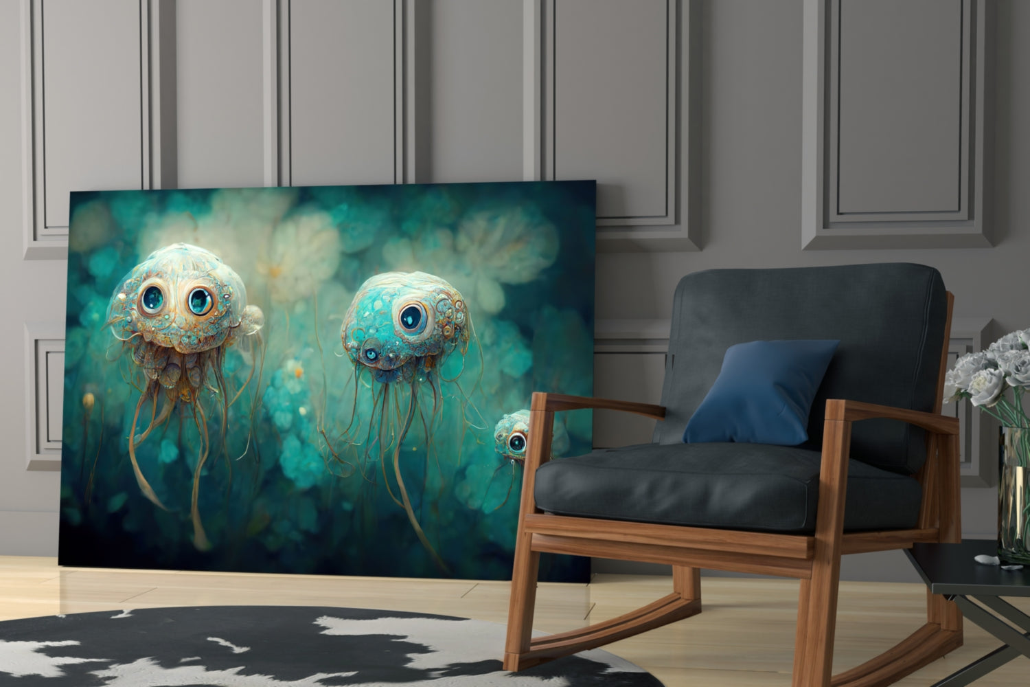 Jelly Eyes Glass Art || Designer Collection