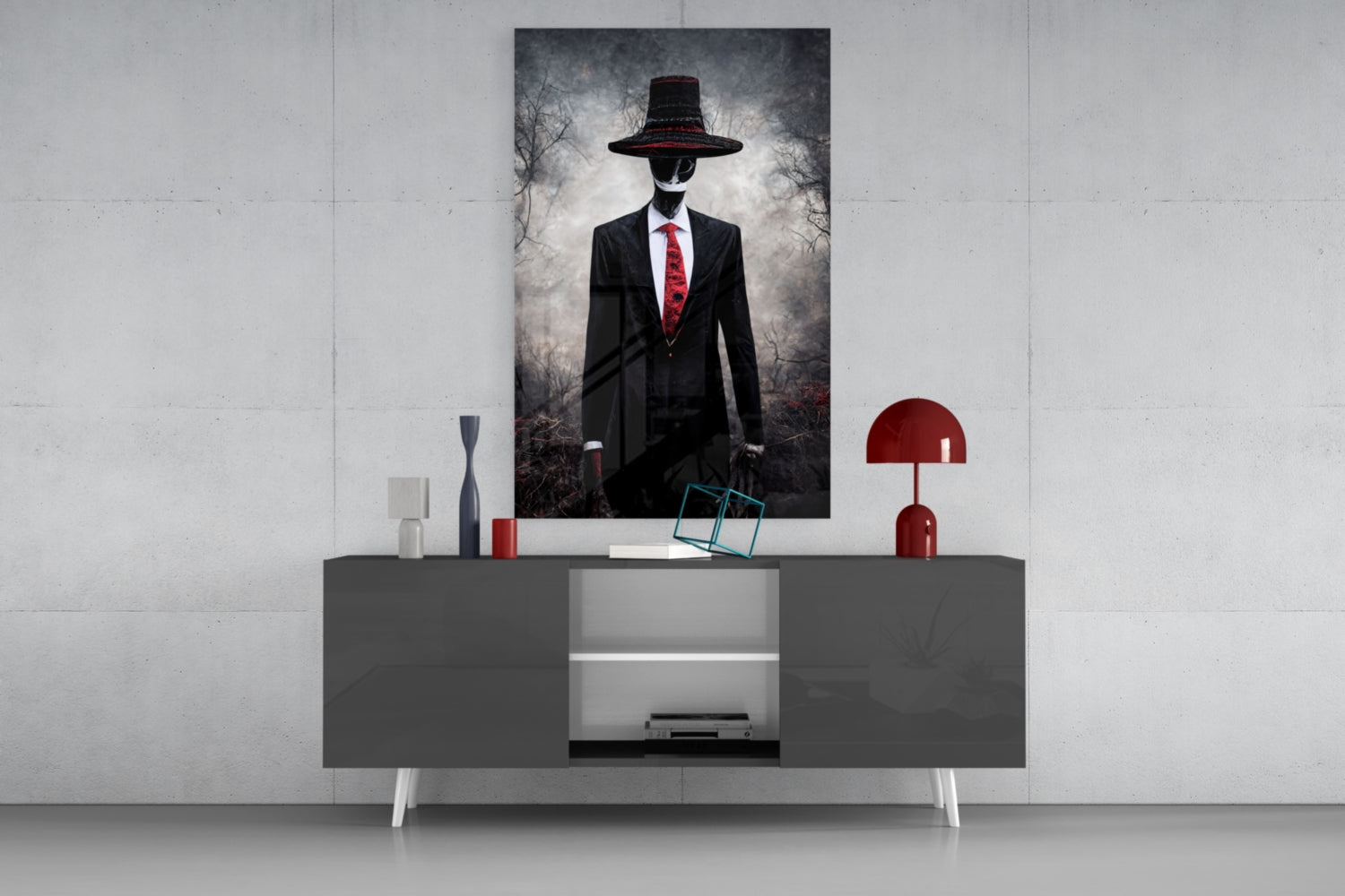 Negotiator Glass Art || Designer Collection