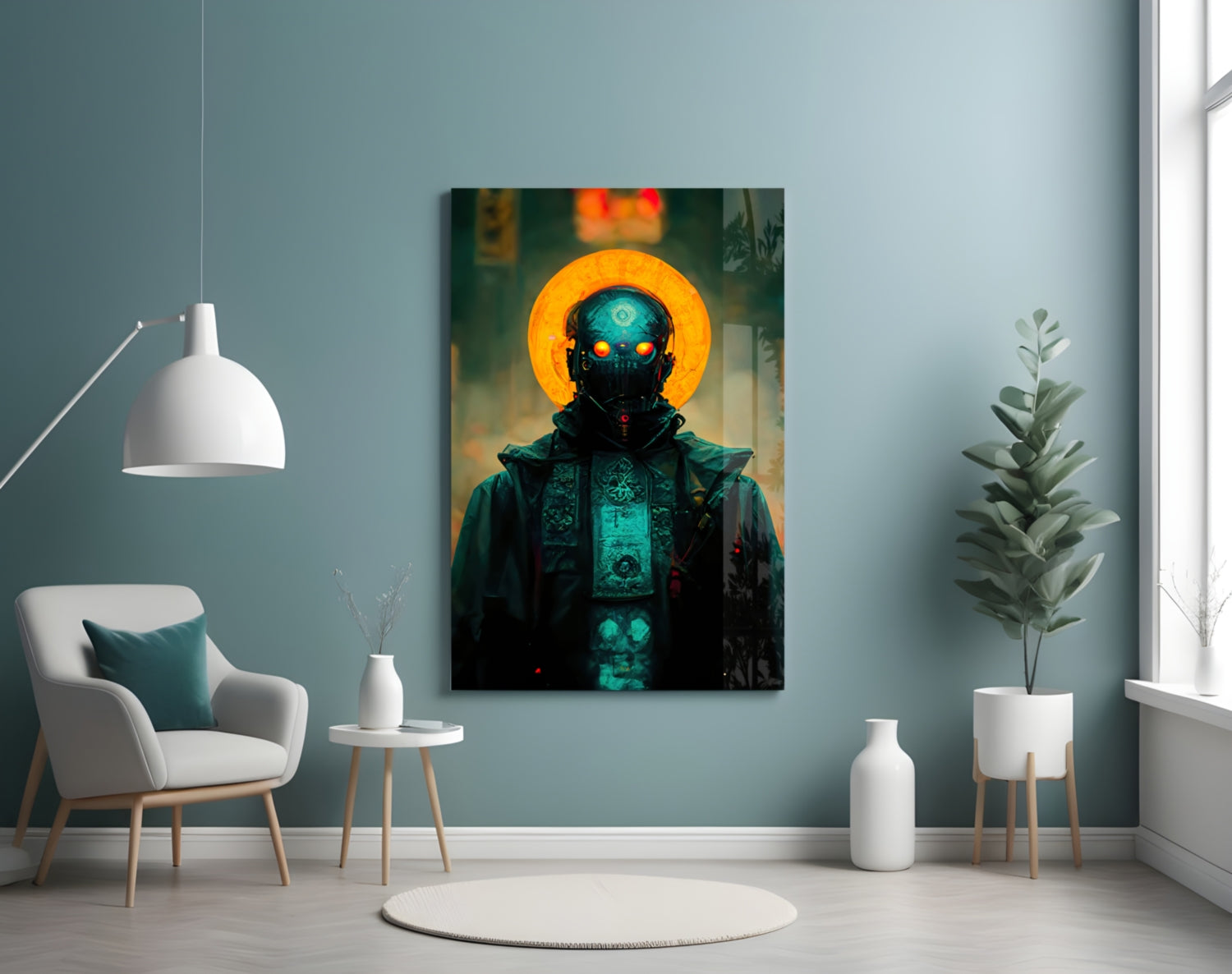 The Prince Glass Wall Art || Designer Collection