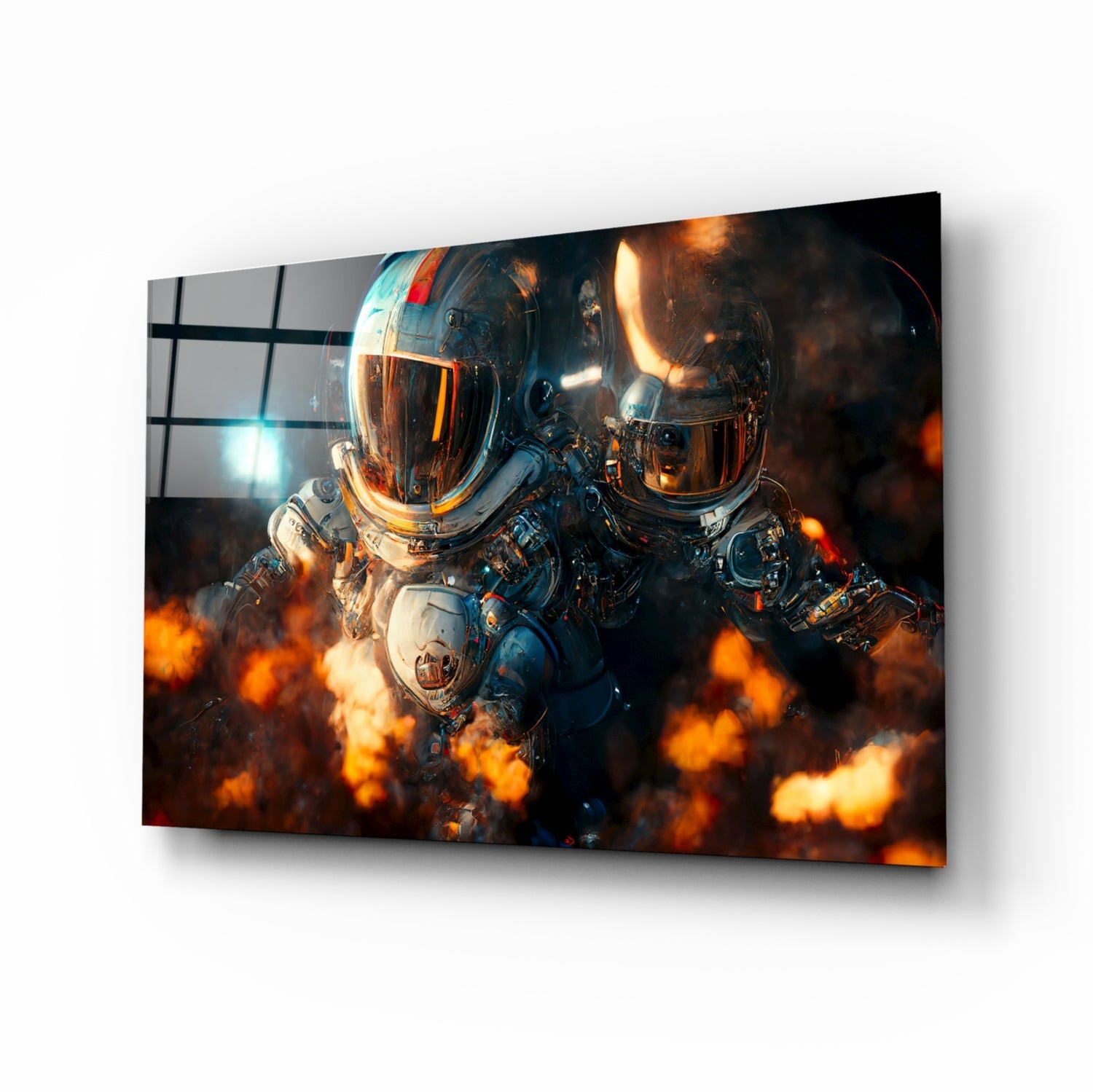 The Drift Glass Wall Art || Designer Collection