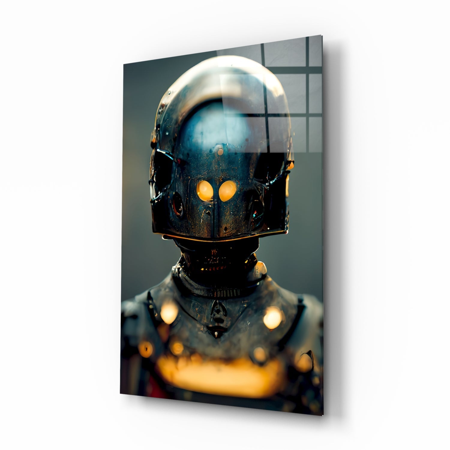 Fighter Glass Art || Designer Collection