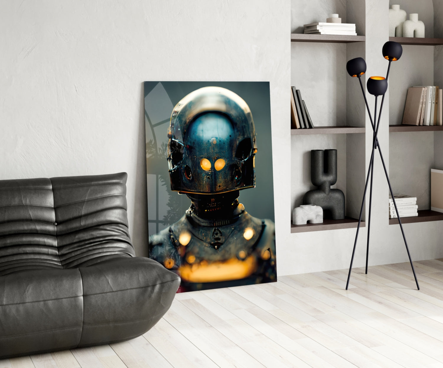 Fighter Glass Art || Designer Collection