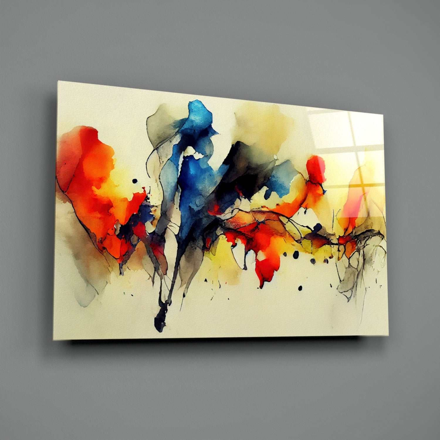 Frequency Glass Wall Art || Designer Collection