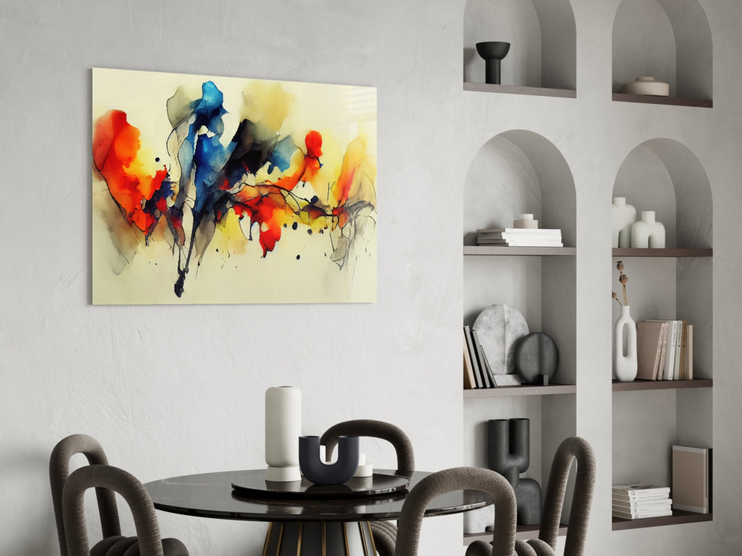 Frequency Glass Wall Art || Designer Collection