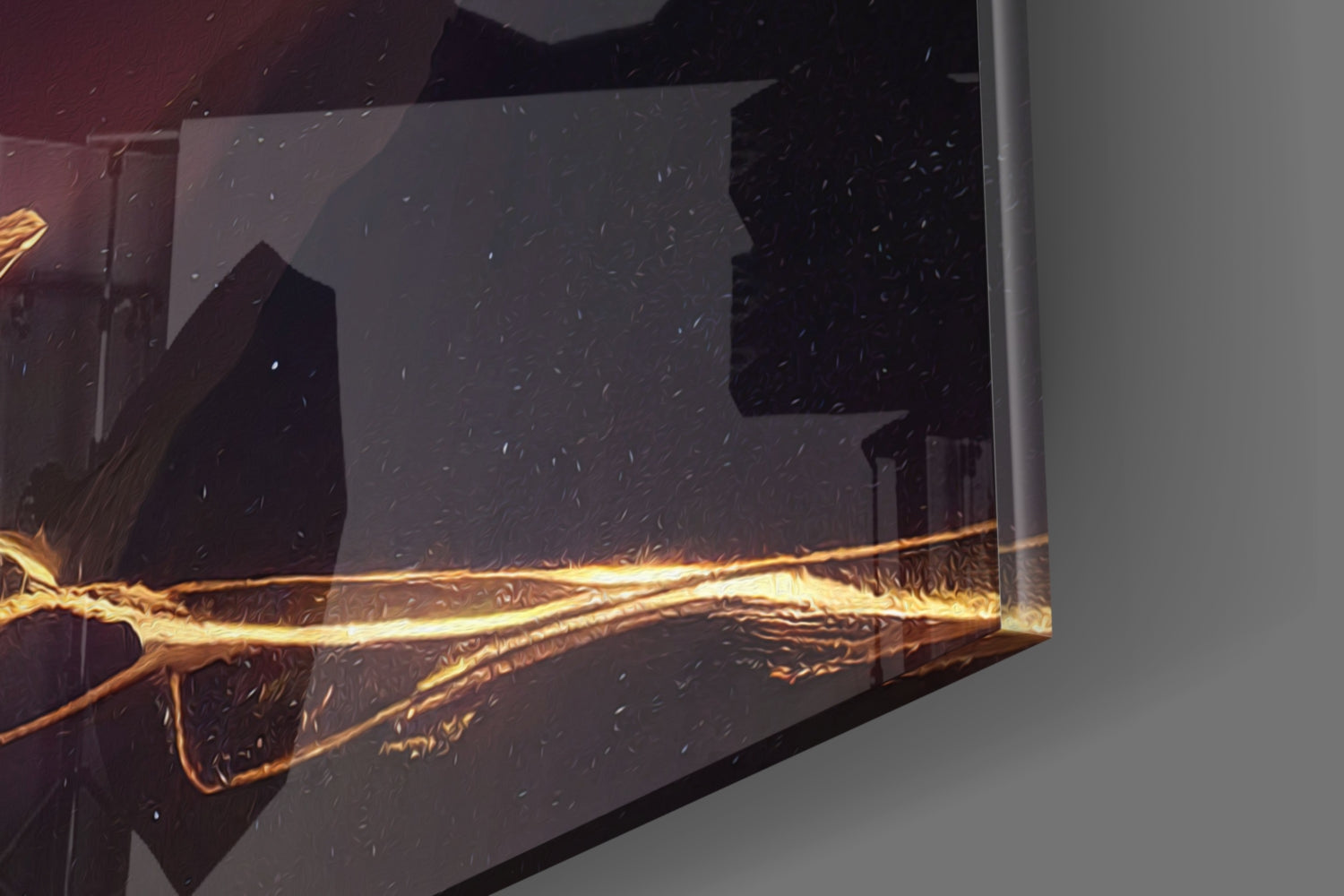 Lavas Glass Wall Art || Designer Collection