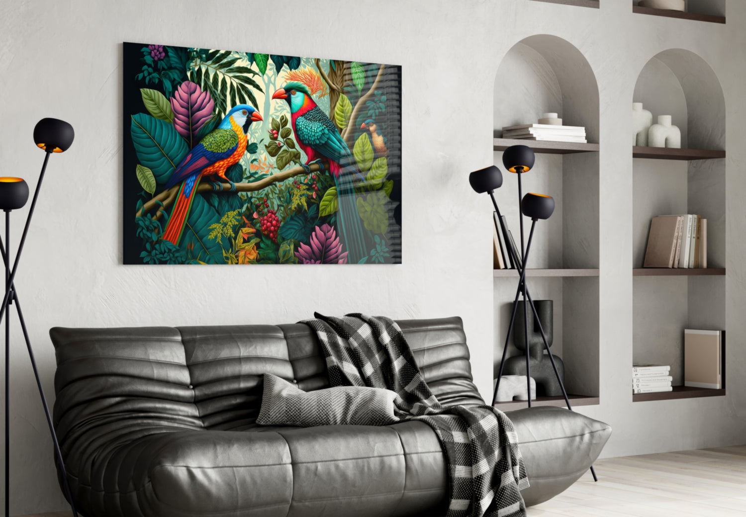 Dating on Amazon Glass Wall Art || Designers Collection