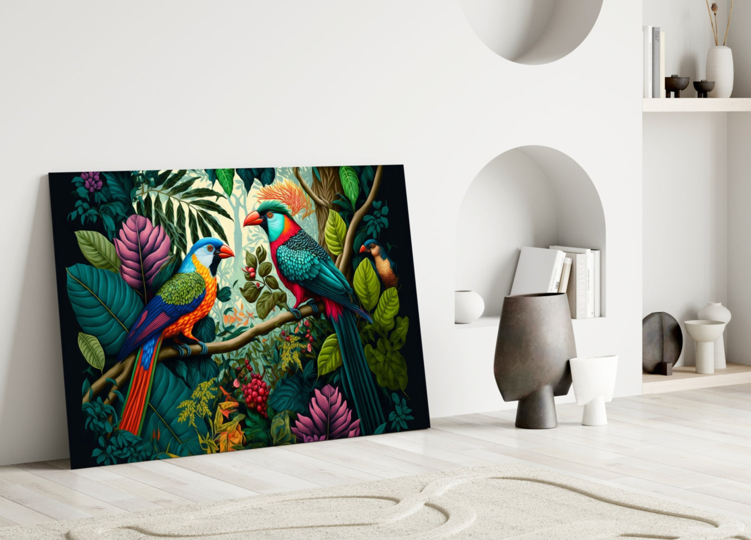 Dating on Amazon Glass Wall Art || Designers Collection