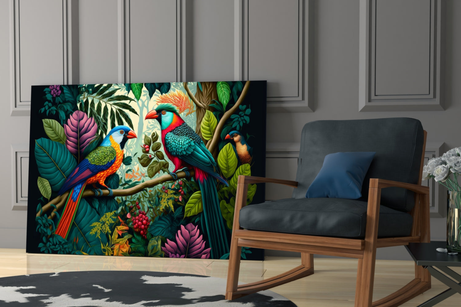 Dating on Amazon Glass Wall Art || Designers Collection