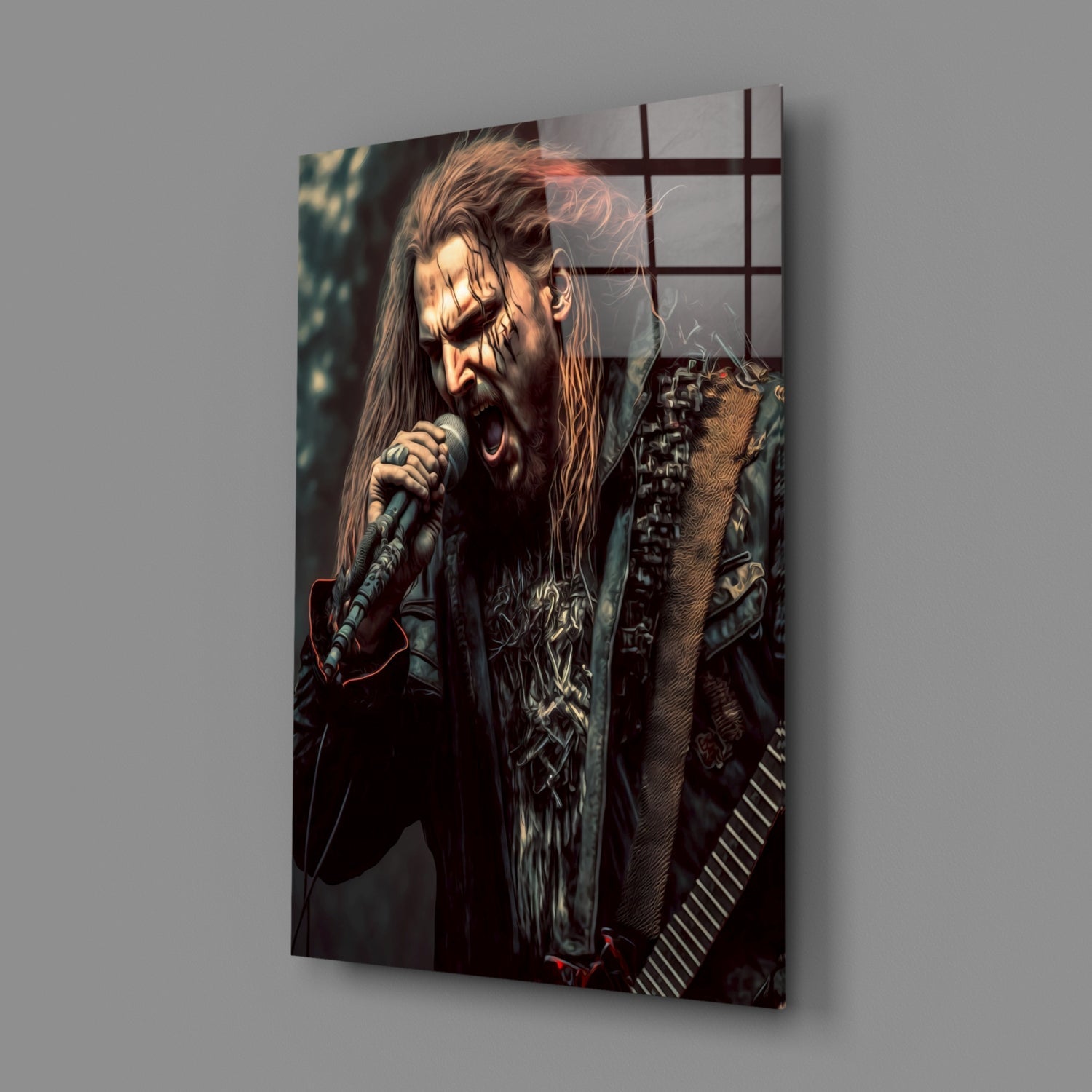 Rockerz Glass Wall Art || Designer Collection