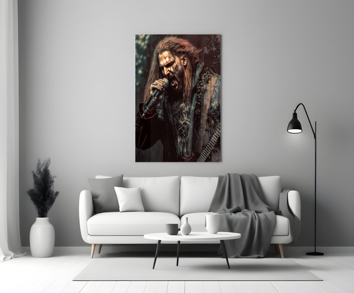 Rockerz Glass Wall Art || Designer Collection