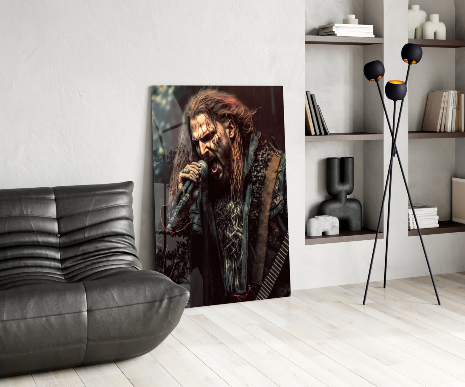 Rockerz Glass Wall Art || Designer Collection