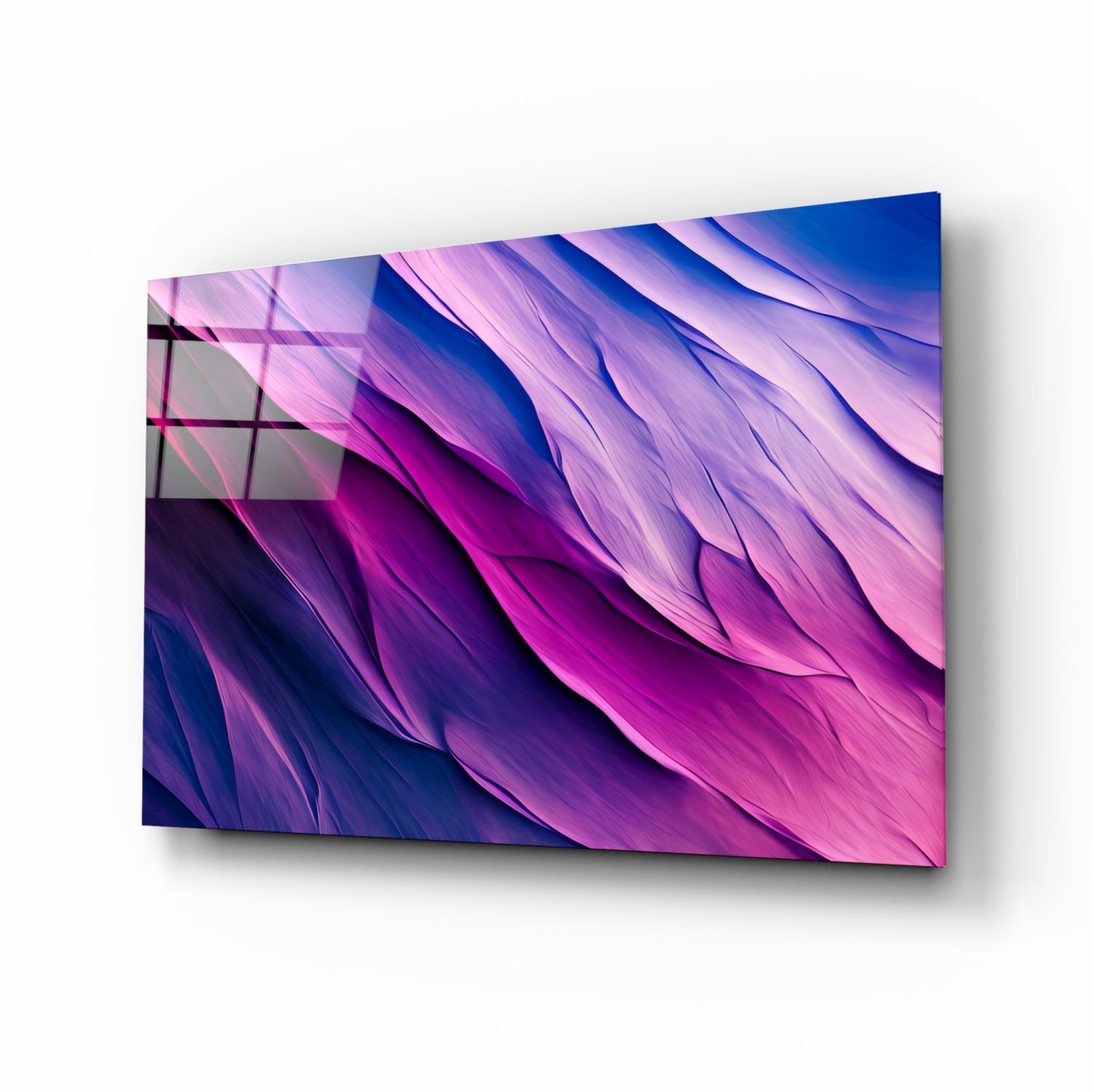 Purple Dance Glass Wall Art || Designer Collection