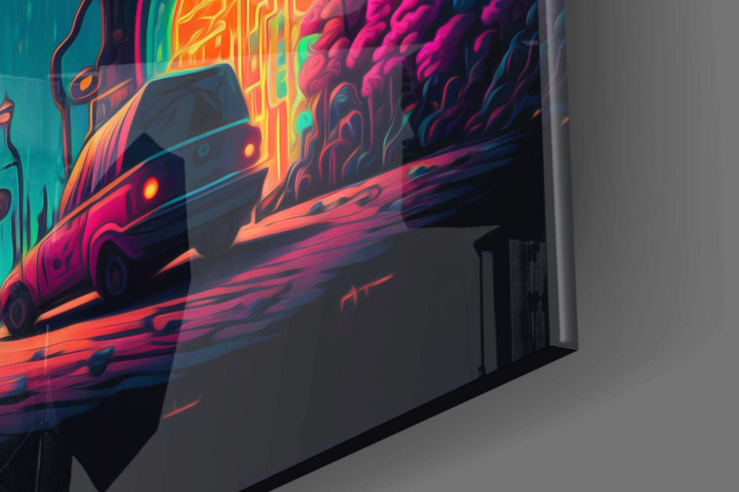 Dream of a New Life Glass Wall Art || Designers Collection