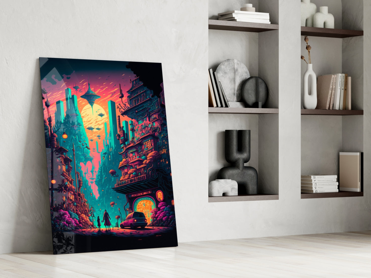 Dream of a New Life Glass Wall Art || Designers Collection