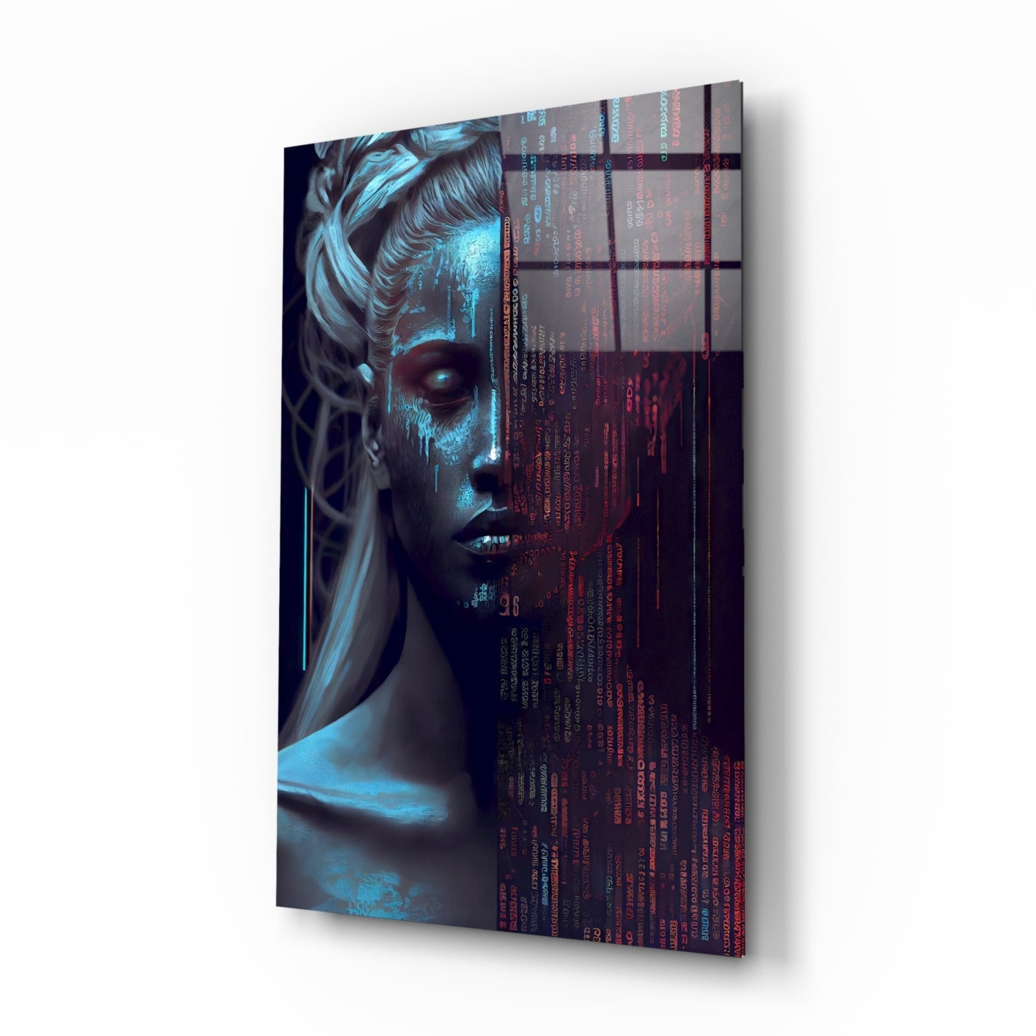Human Software Glass Wall Art || Designer Collection