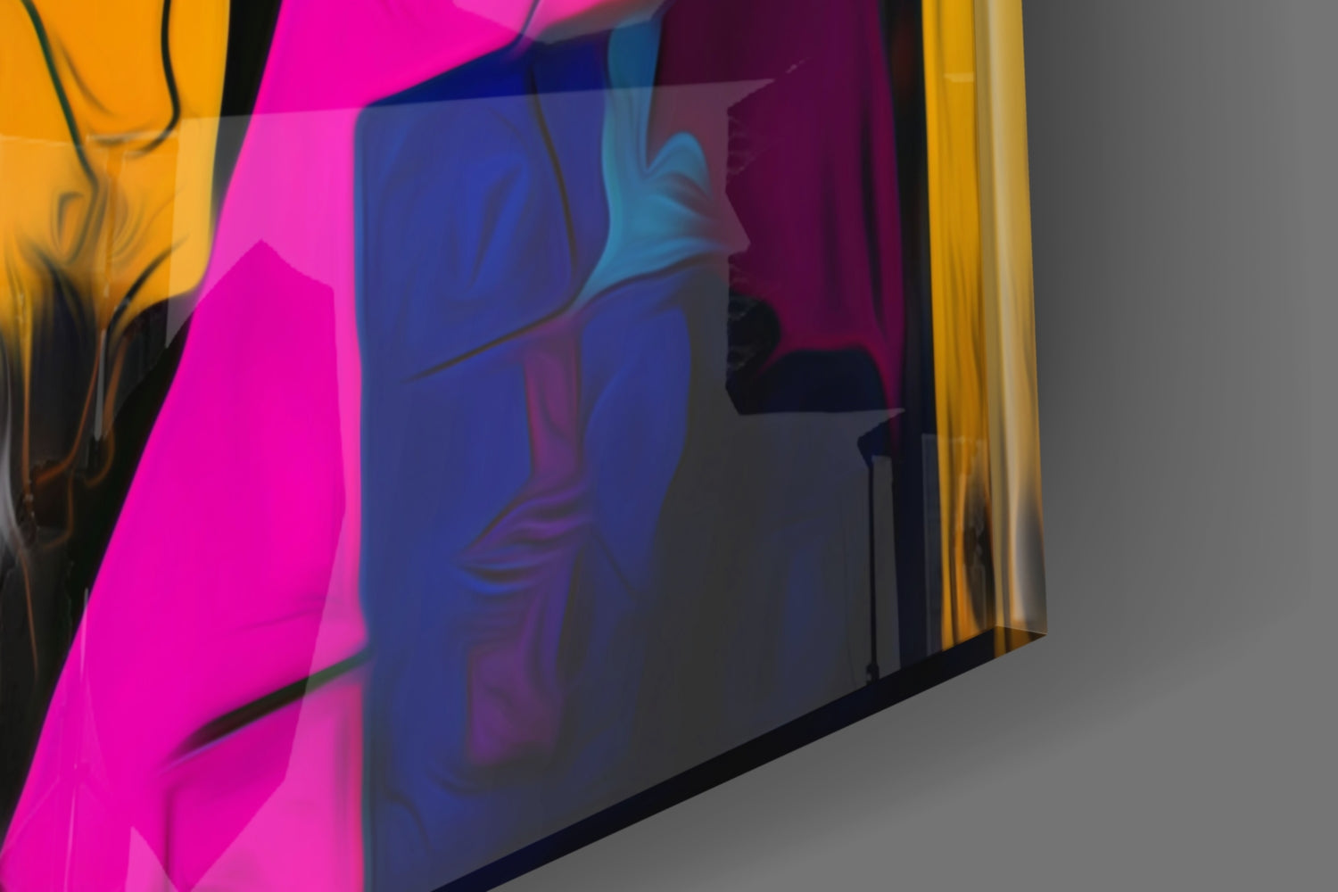 Intimacy Glass Wall Art || Designer Collection