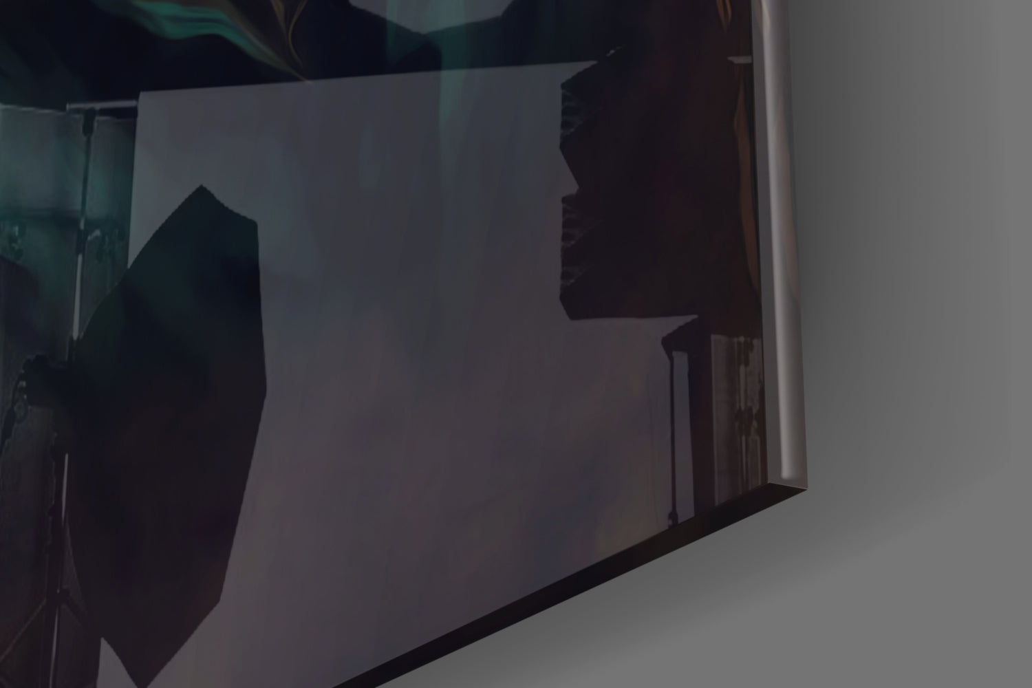 Leonardo da Vinci Glass Wall Art || Designer Collection