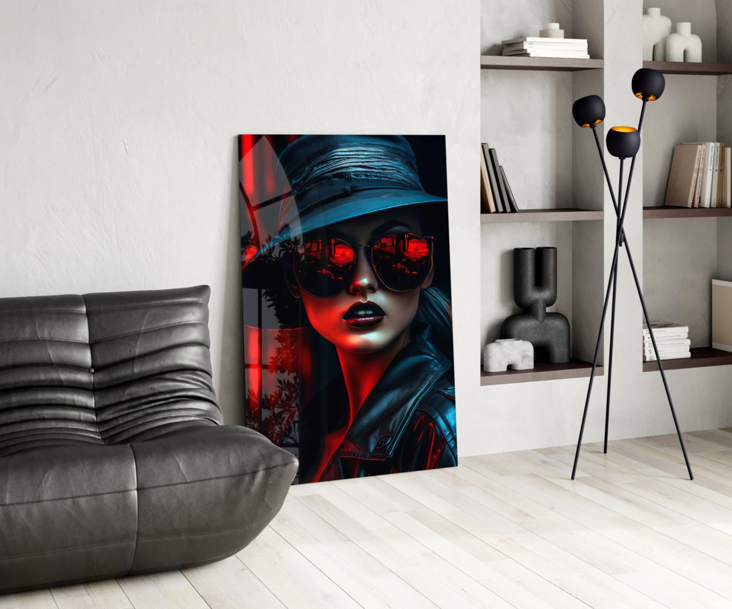 Style and Woman Glass Wall Art || Designer Collection