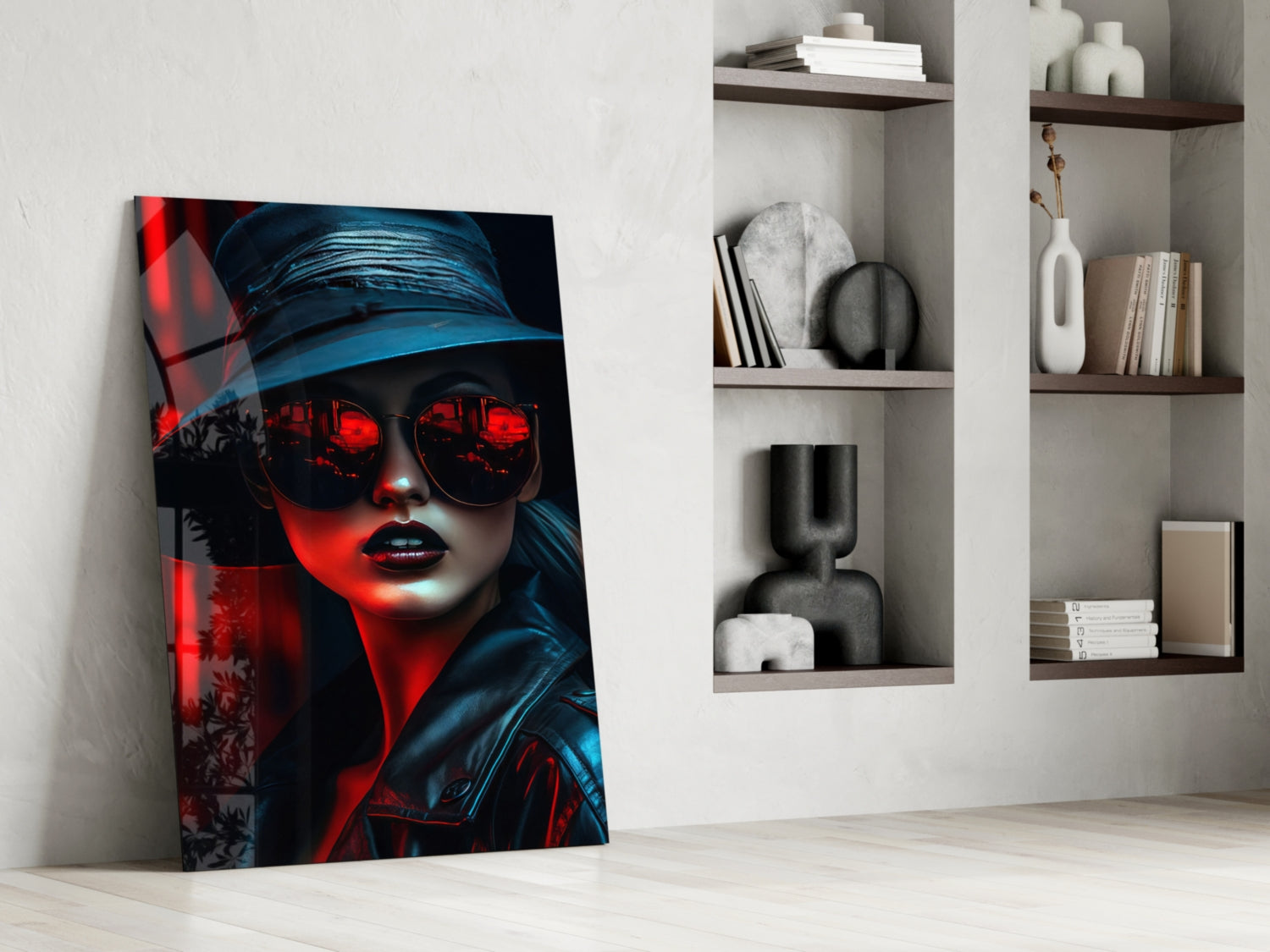 Style and Woman Glass Wall Art || Designer Collection