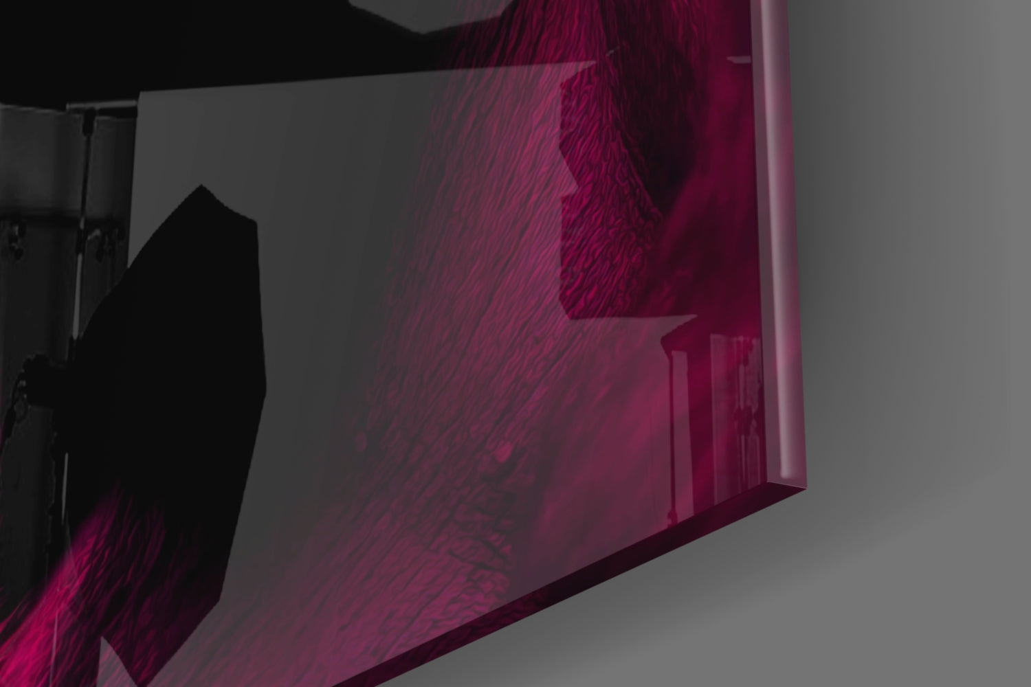 Ape the Thinker Glass Wall Art || Designer Collection