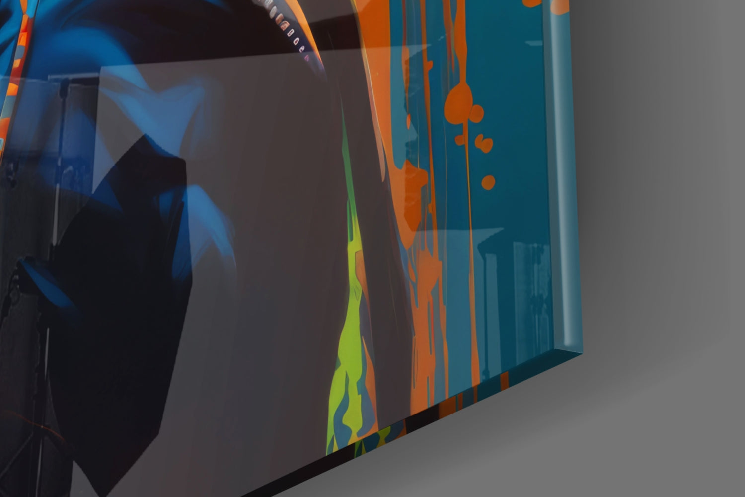 Hair Style Glass Wall Art || Designer Collection