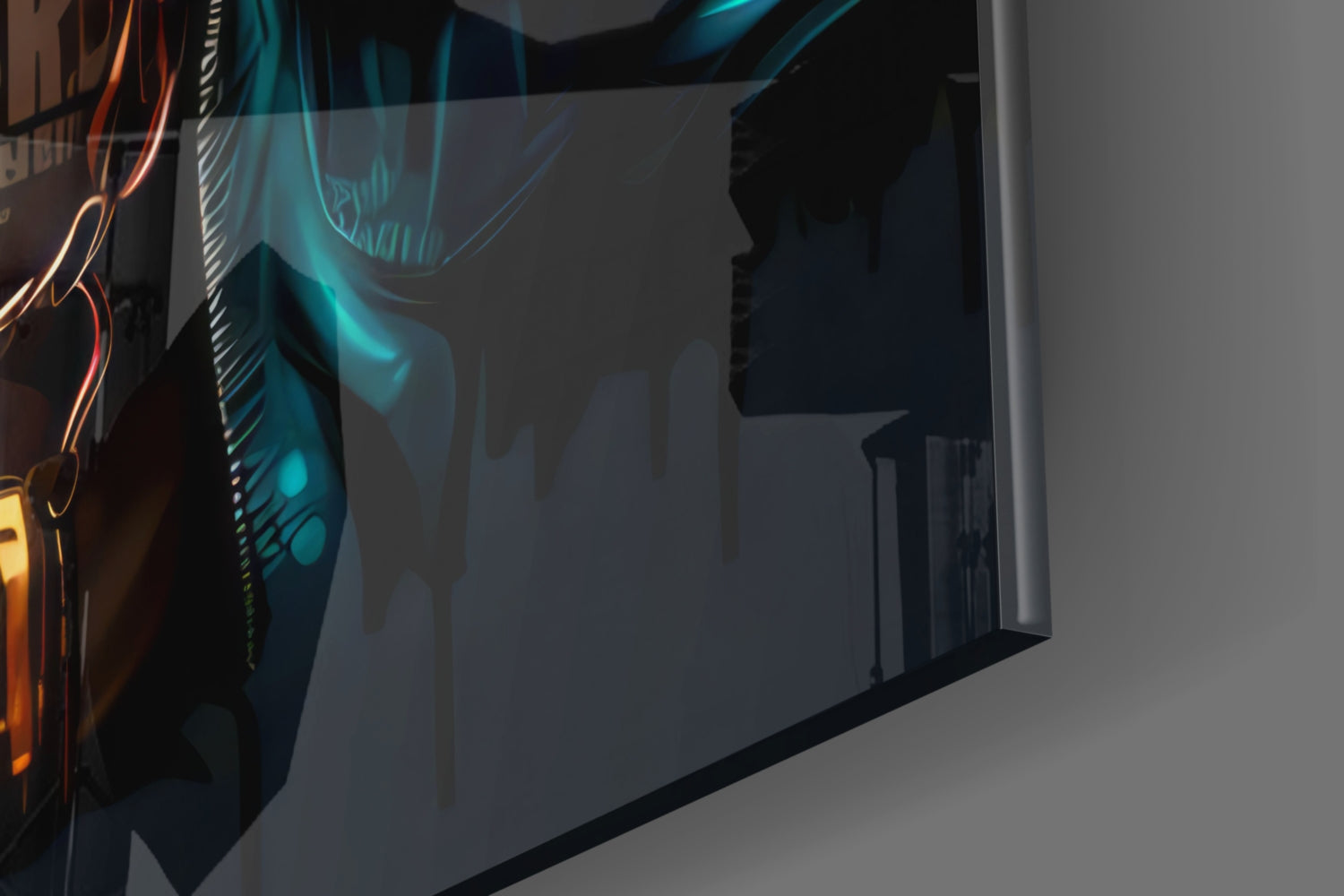 Feel the Music Glass Wall Art|| Designer&