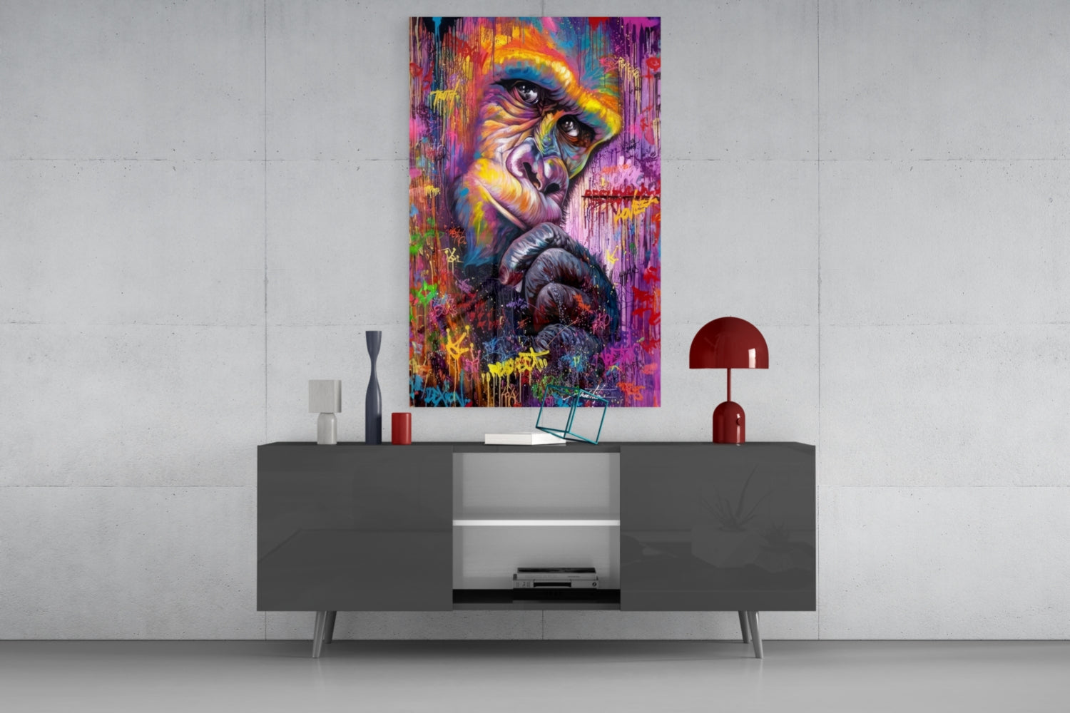 Emotional Glass Wall Art|| Designer&