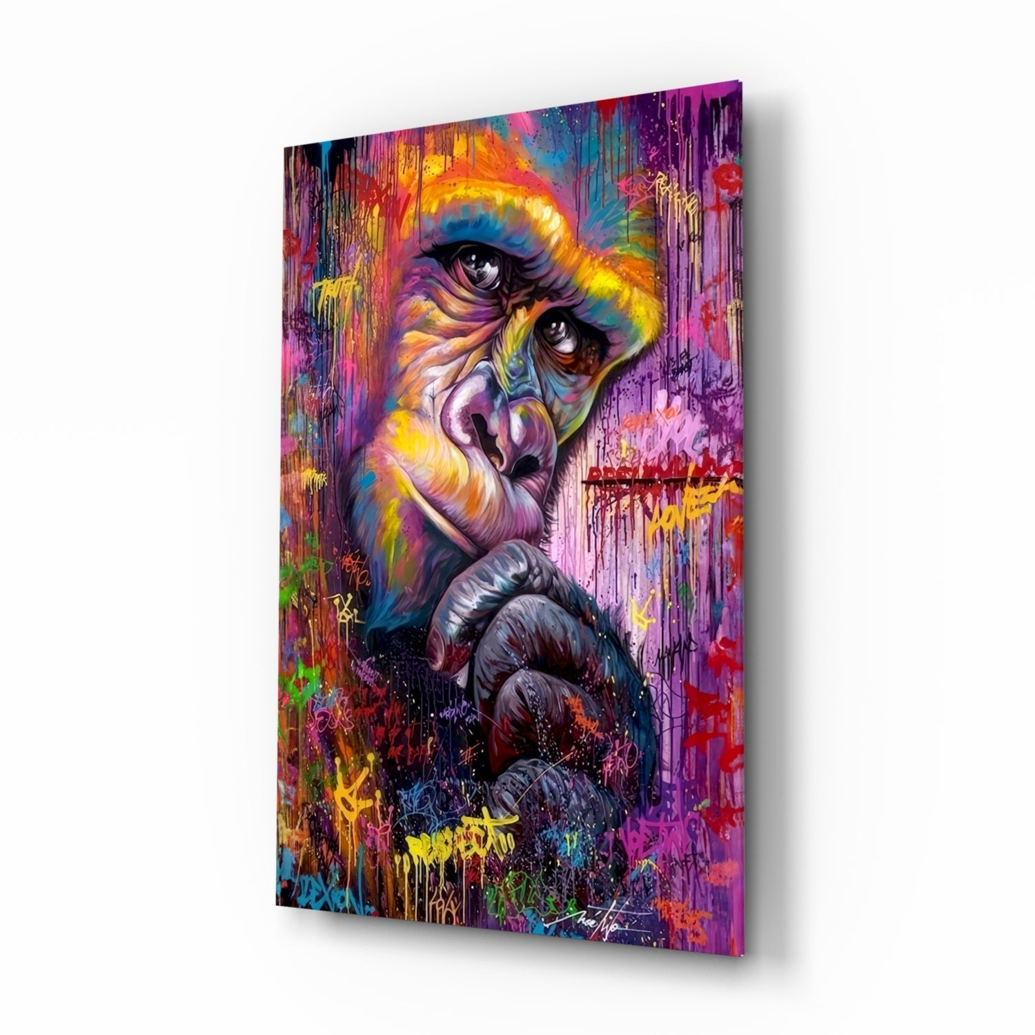 Emotional Glass Wall Art|| Designer&