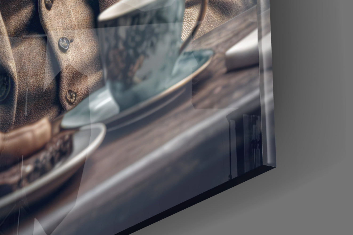 Retired Elephant Glass Wall Art|| Designer&