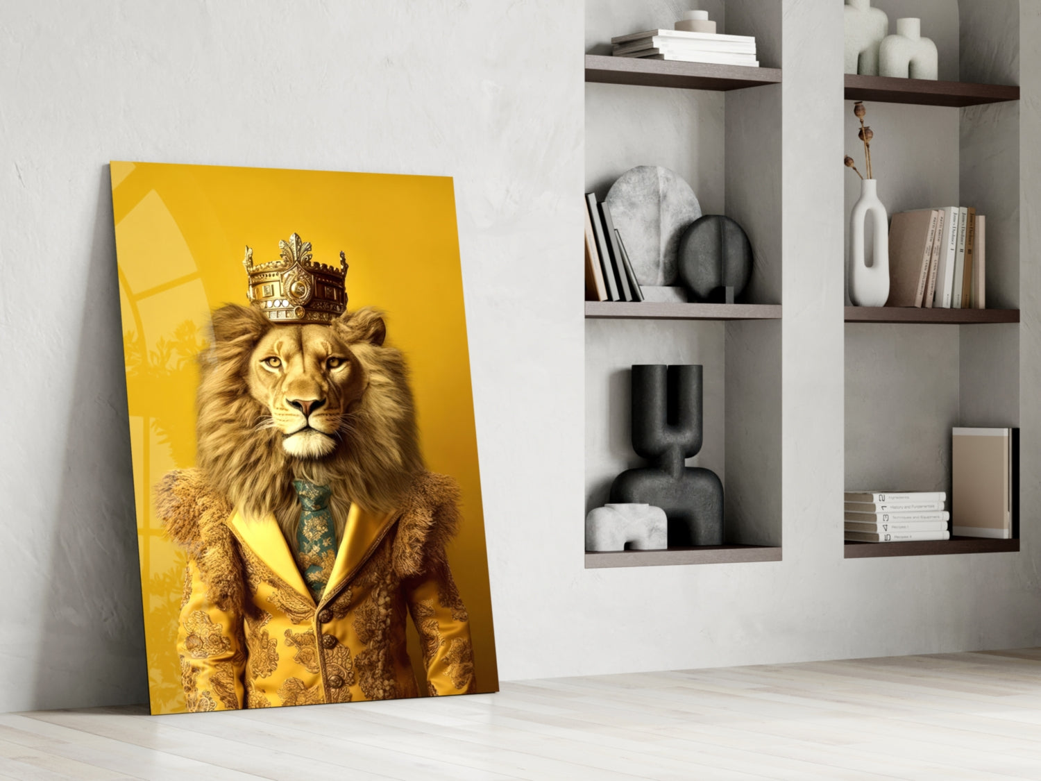 Little Wanderer Glass Wall Art|| Designer&