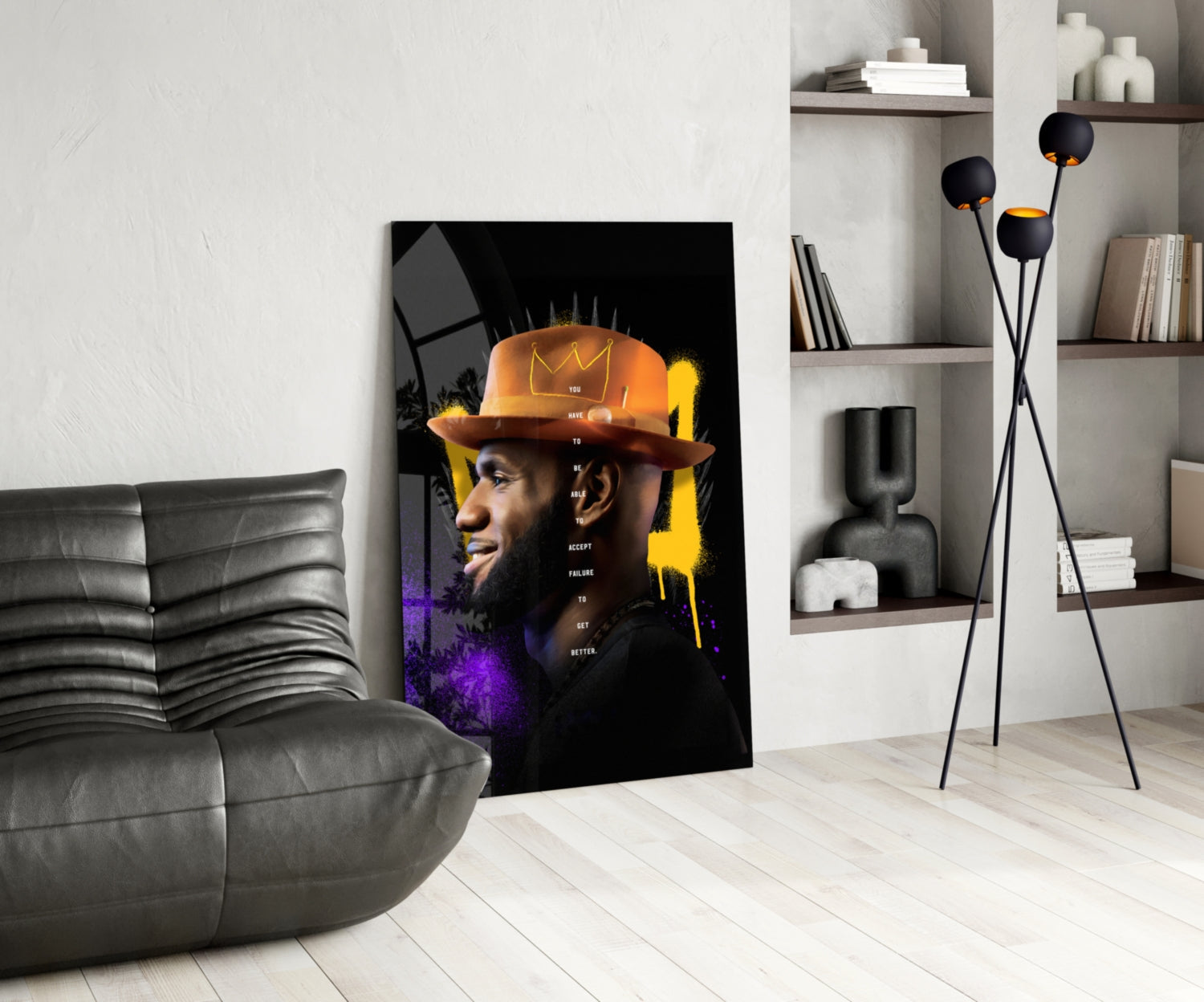 Court Royalty Glass Wall Art || Designer Collection