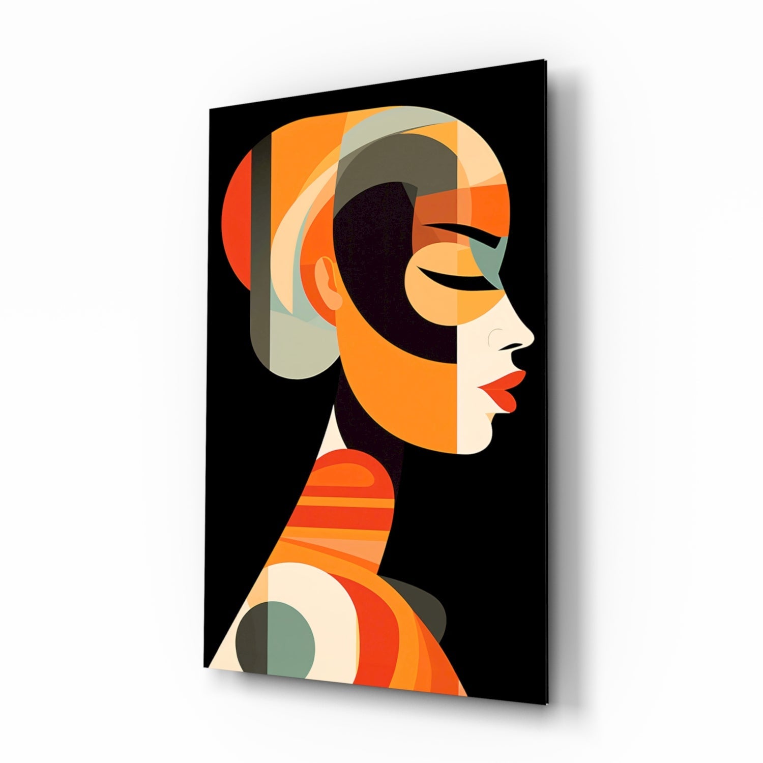 She Glass Wall Art || Designer Collection