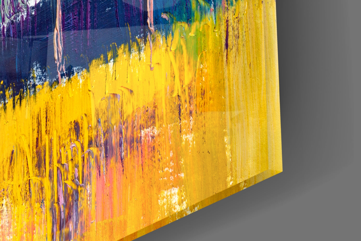Trees Glass Wall Art