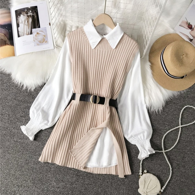 lantern sleeve shirt fashion 2021 women&