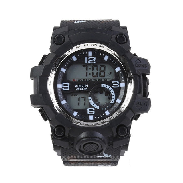 30M Waterproof Sports Men Watch Couple Fashion Popular Men&