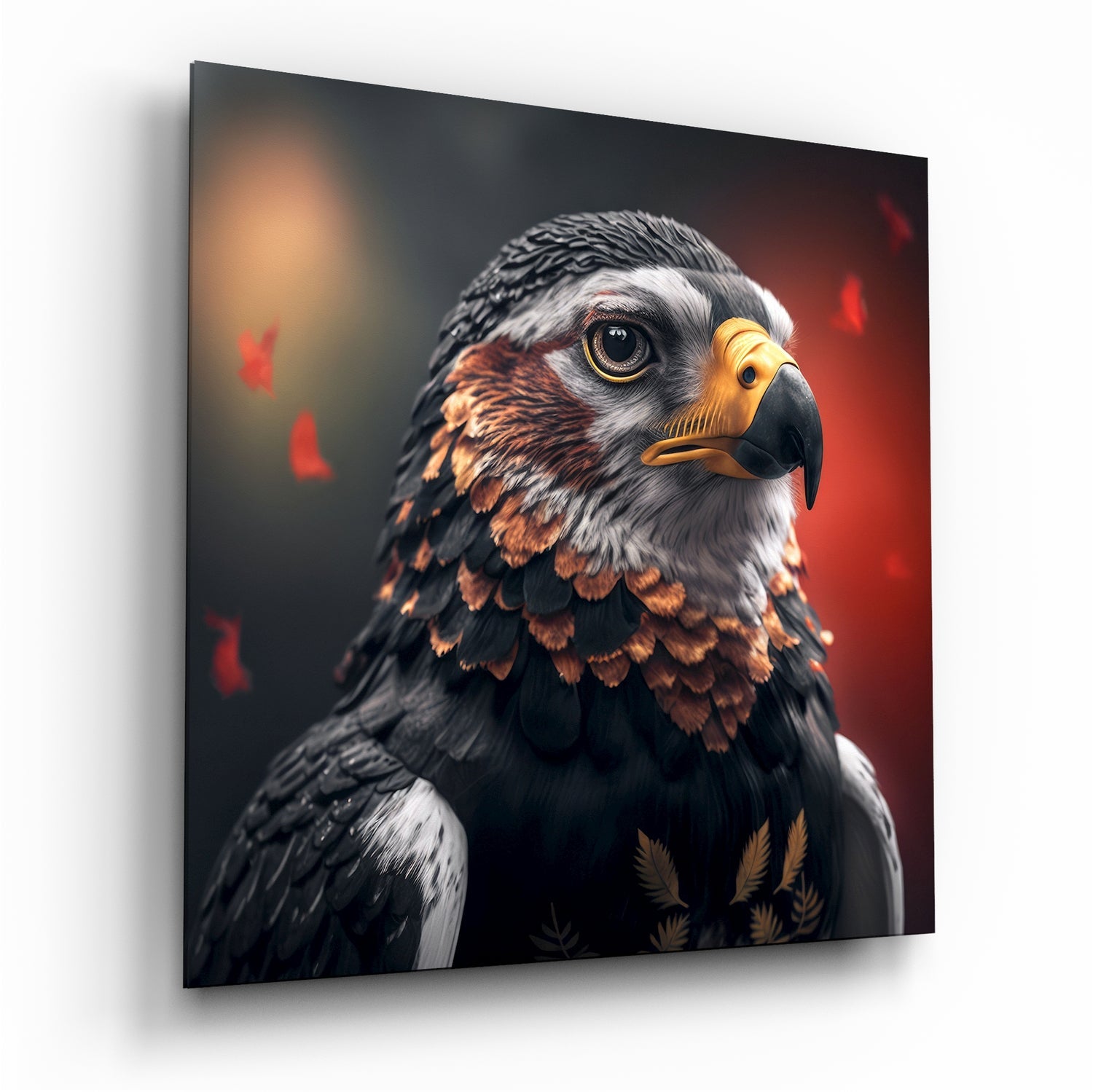 Eagle Glass Wall Art|| Designer&
