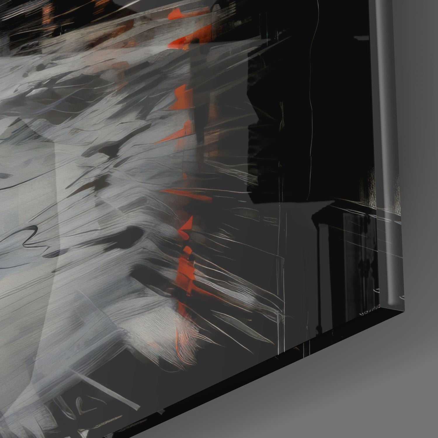 Alone Glass Wall Art|| Designer&