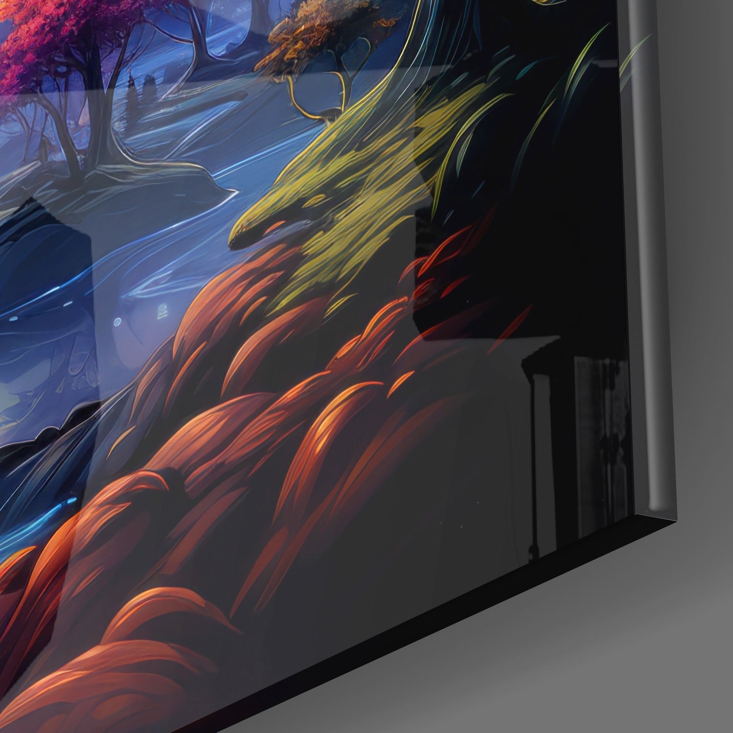Dreamland Glass Wall Art|| Designer&
